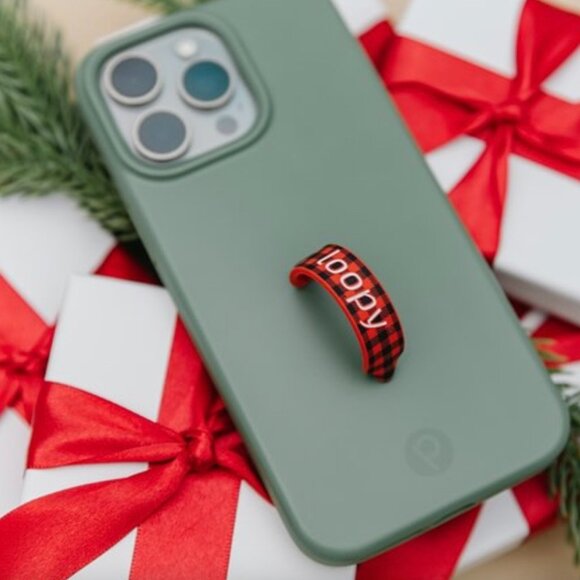 NWT Loopy OLIVE Green iPhone 15 Pro Max Phone Case - Righty - Picture 4 of 10